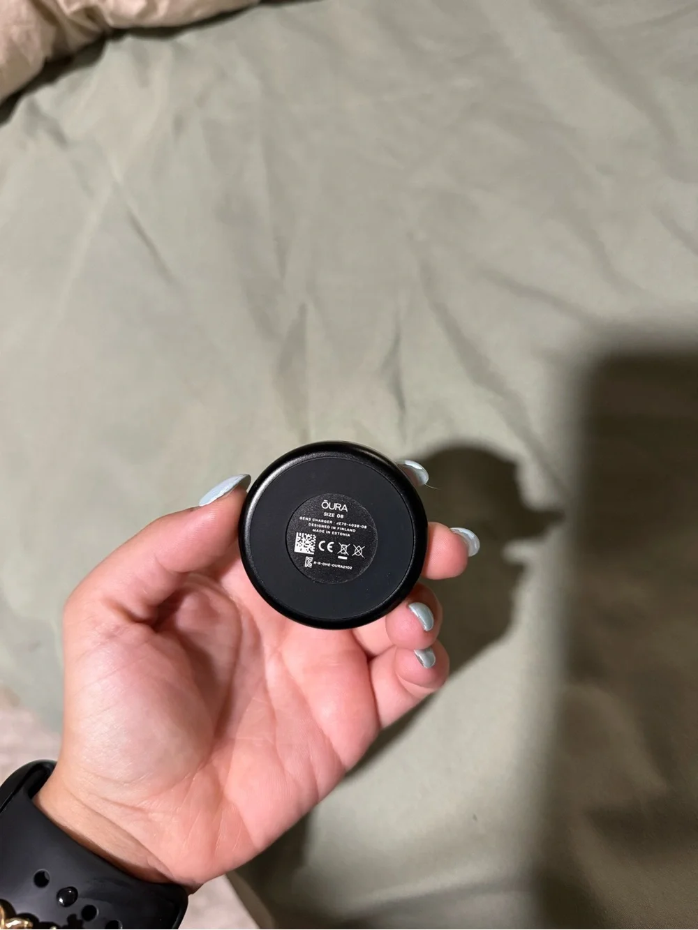 Oura Ring Gen 3 Heritage Silver – Size 8